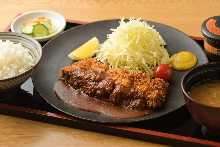 미야기노 돼지 특 히레까스 세트