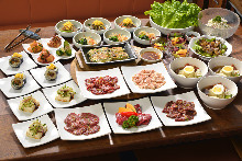 3,850 엔 코스 (14 가지) 3,850 엔 코스 (14 가지)