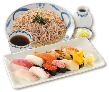 모둠 쥔 초밥 10가지