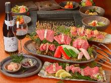 7,344 엔 코스 (17 가지)