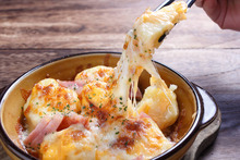 감자와 베이컨 치즈 구이