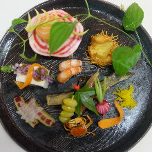 모둠 전채 모둠 전채