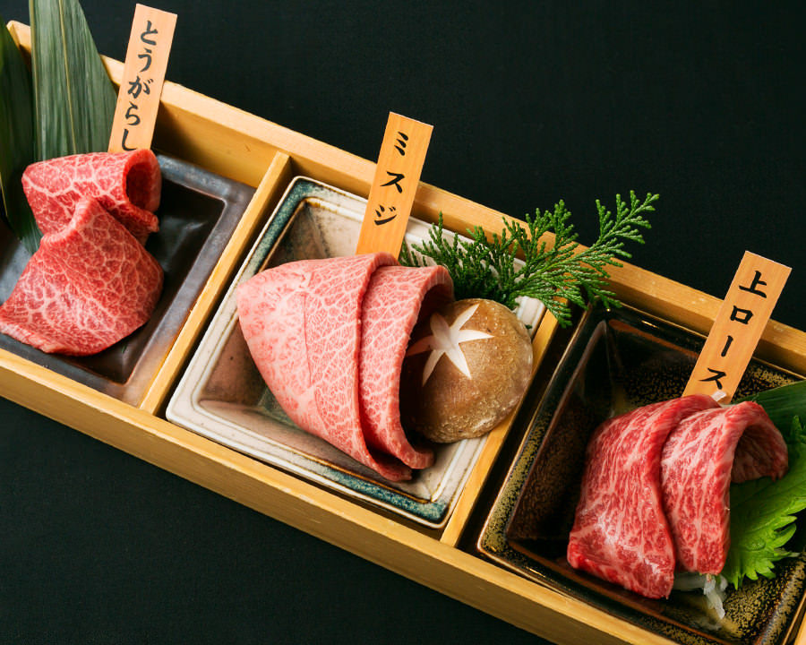 日式烤肉摆盘花样图片