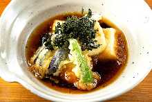 高汤炸豆腐