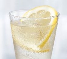 新鲜柠檬碳酸酒