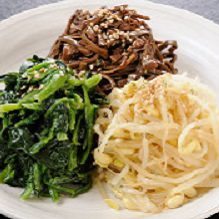 韩式拌菜拼盘 韩式拌菜拼盘
