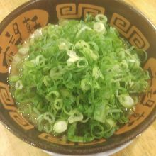 猪骨葱花拉面