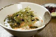 鲑鱼茶泡饭