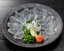 河豚生鱼片 河豚生鱼片