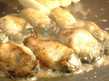黄油烤牡蛎