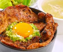 猪肉盖饭
