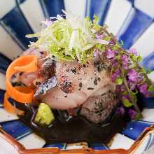 芝麻青花鱼（乡土料理）