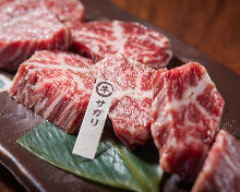 横隔膜(中心部位附近的肉) 横隔膜(中心部位附近的肉)