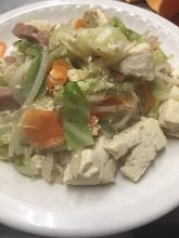 冲绳什锦炒豆腐