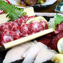 3种马肉刺身拼盘