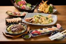 5,500日元套餐 (8道菜)