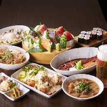 4,000日元套餐 (9道菜)