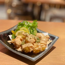 蛋黄酱炸虾球(4,000 日元任吃菜单)