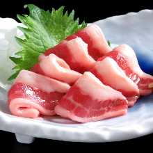 生马三层肉刺身