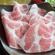 猪肉莴苣涮涮锅