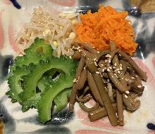 韩式拌菜拼盘