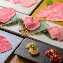 和牛精瘦肉拼盘