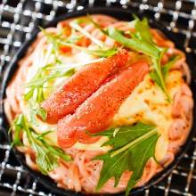 明太子奶油乌冬面