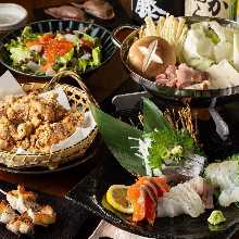 6,000日元套餐 (7道菜)