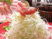 5,000日元套餐 (10道菜)