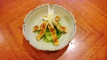 凉拌烤鳗鱼