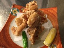 炸土鸡块 炸土鸡块