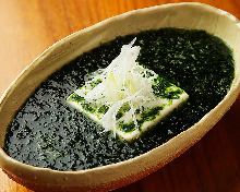 青海苔豆腐