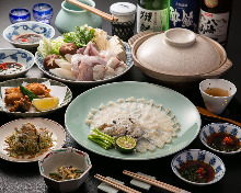 10,000日元套餐 (9道菜) 10,000日元套餐 (9道菜)