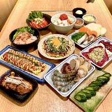 5,500日元套餐 (11道菜)