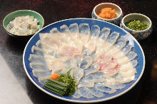 河豚生鱼片 河豚生鱼片