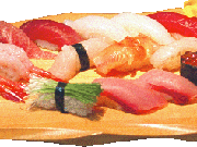 10种握寿司拼盘