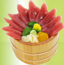 金枪鱼铁火盖饭