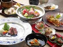 18,000日元套餐 (8道菜)