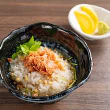 鲑鱼茶泡饭