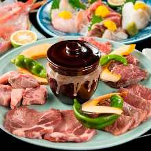烤肉拼盘