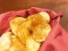 Homemade Potato Chips (Using Aged potatoes (Kutchan potatoes))