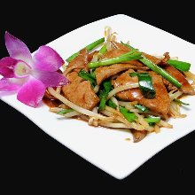 韭菜炒肝