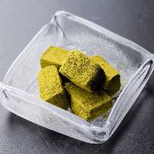 抹茶蕨饼