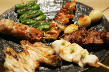 7种烤鸡串拼盘