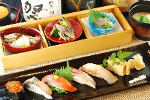 5种握寿司拼盘