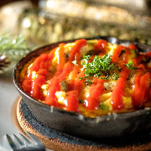 蔬菜培根煎蛋卷