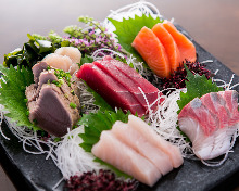 3种生鱼片拼盘