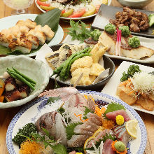 5,000日元套餐 (9道菜)