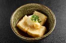 高汤炸豆腐