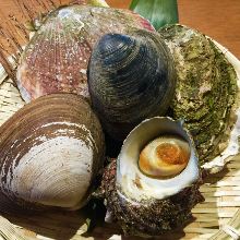 5种烤海鲜拼盘
